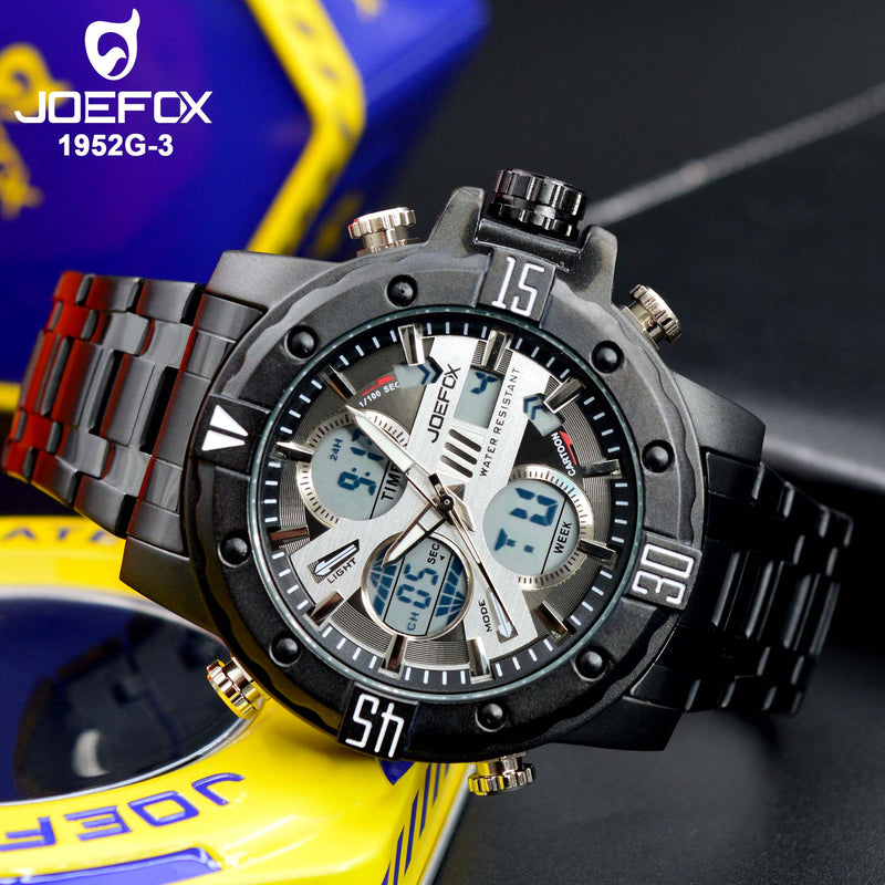 ¡El tiempo se acaba! ¡Corre!-RELOJ JOEFOX METALICO - ¡Corre!⏱️