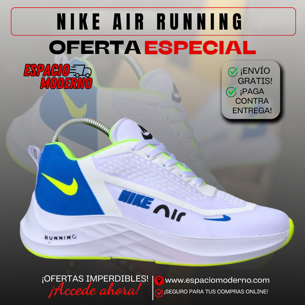 Nike Air Running - ¡Qué loco! ¡Solo hasta medianoche! - ¡Solo quedan unas pocas unidades!🏃