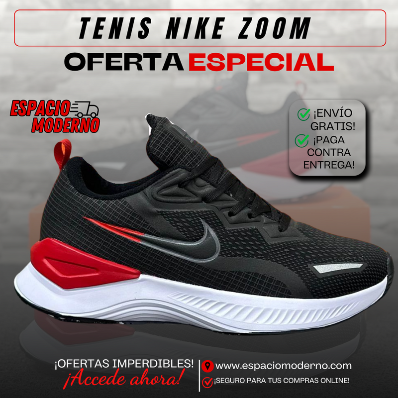 Nike Zoom X Negro Rojo Caballero