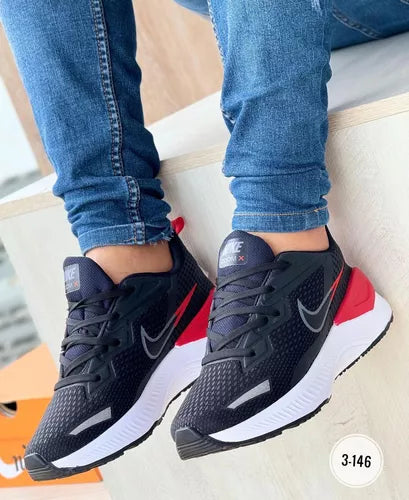 Nike Zoom X Negro Rojo Caballero