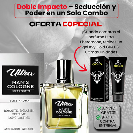 ¡Combinación de seducción🔥-ULTRA PERFUME DE FEROMONAS-¡Combinación de seducción! ¡Últimas unidades!